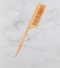 Load image into Gallery viewer, Baloa Bamboo Hairbrush and Comb Set: Smooth and Efficient Styling for All Hair Types