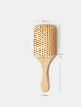 Load image into Gallery viewer, Baloa Bamboo Hairbrush and Comb Set: Smooth and Efficient Styling for All Hair Types