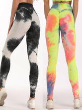 Load image into Gallery viewer, Butt Lifted Active Legging Yellow-Green - Baloa Boutique