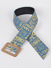 Load image into Gallery viewer, Baloa Denim Wide Waist Belt BIG ✨ MONTH ✨ SALE ✨