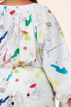 Load image into Gallery viewer, Baloa Art Painting Romper