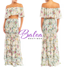Load image into Gallery viewer, Baloa Floral Skirt Set BIG