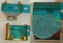 Load image into Gallery viewer, Modesta Turquoise Stone Cuff Bracelets