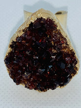 Load image into Gallery viewer, Modesta Citrine Gold Plated Cuff Ring