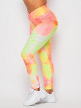 Load image into Gallery viewer, V-waist Waffle Leggings Coral - Baloa Boutique