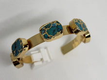 Load image into Gallery viewer, Modesta Turkish Stone Cuff Bracelet