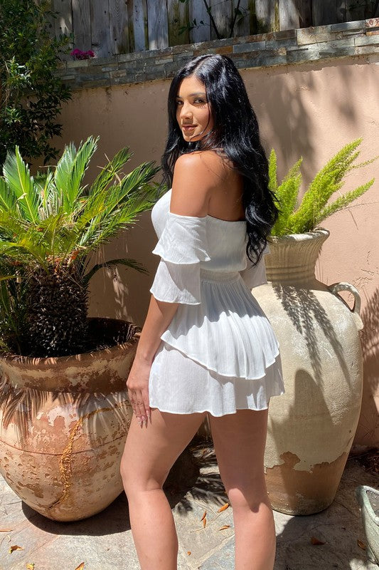 Baloa Off-White Dress “Sweet Charm”