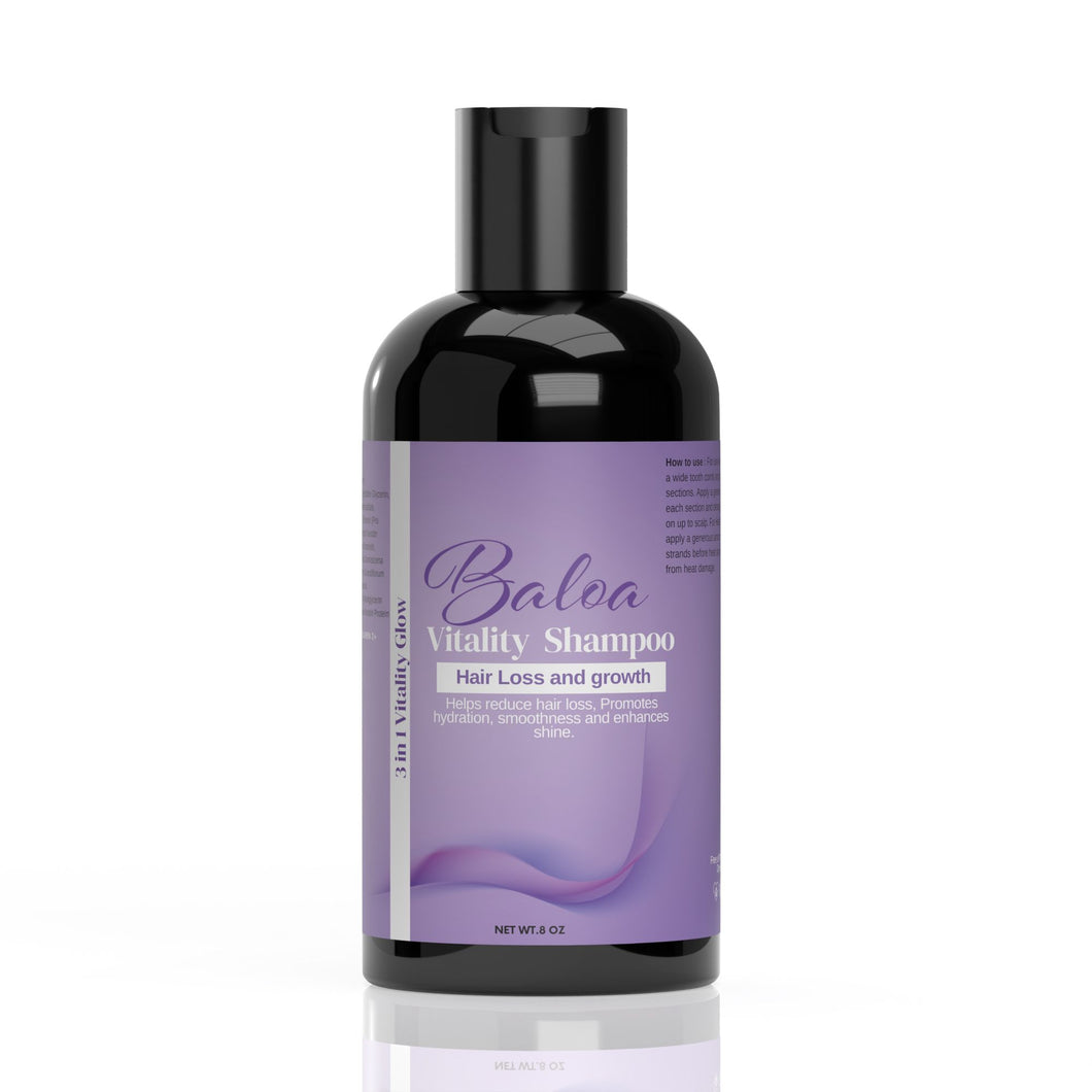 Baloa Vitality Shampoo “Discover vitality in every wash”