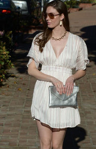 V-Neck Casual Dress - Baloa Boutique