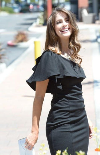One-Shoulder Dress - Baloa Boutique