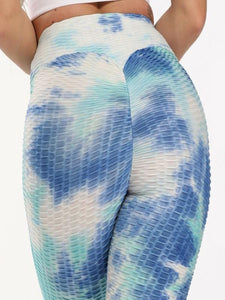 Butt Lifted Active Legging Aqua-Green - Baloa Boutique