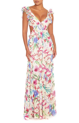 Floral Dress - Baloa Boutique