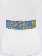 Load image into Gallery viewer, Baloa Denim Wide Waist Belt BIG ✨ MONTH ✨ SALE ✨
