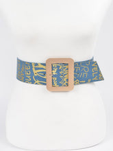 Load image into Gallery viewer, Baloa Denim Wide Waist Belt BIG ✨ MONTH ✨ SALE ✨
