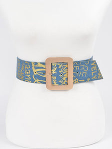 Baloa Denim Wide Waist Belt BIG ✨ MONTH ✨ SALE ✨
