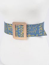 Load image into Gallery viewer, Baloa Denim Wide Waist Belt BIG ✨ MONTH ✨ SALE ✨
