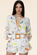 Load image into Gallery viewer, Baloa Art Painting Romper
