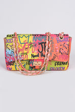 Load image into Gallery viewer, Baloa Graffiti Clutch BIG ✨ MONTH ✨ SALE ✨
