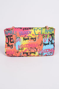 Baloa Graffiti Clutch BIG ✨ MONTH ✨ SALE ✨