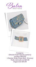 Load image into Gallery viewer, Baloa Shoulder Bag (Clutch) with Belt FREE‼️
