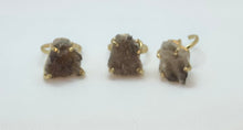 Load image into Gallery viewer, Modesta Smokey Quartz Gold Plated Rings

