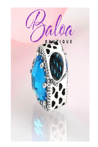 Heart Of The Ocean Charm - Baloa Boutique