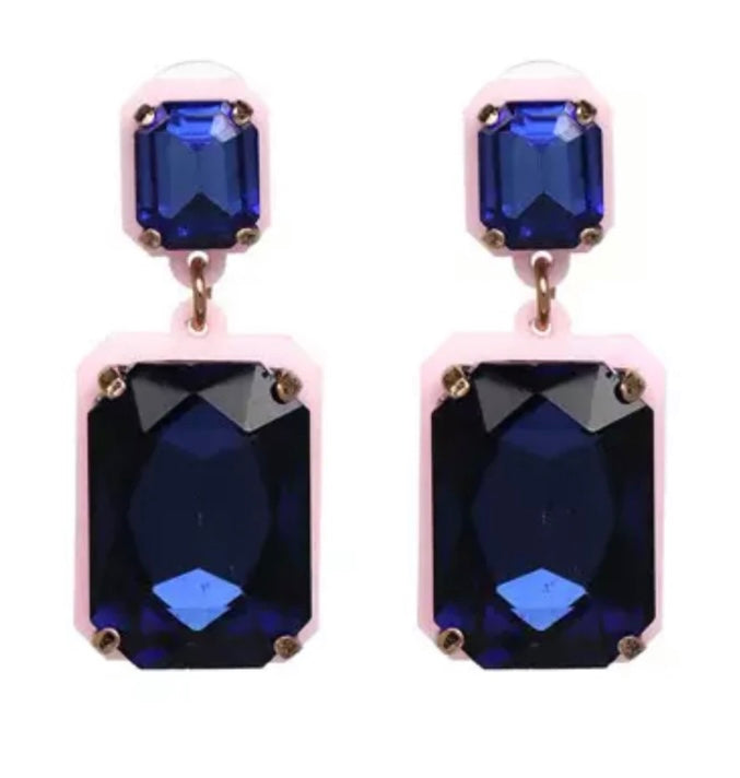 Modesta Royal Blue Earrings