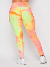 Load image into Gallery viewer, V-waist Waffle Leggings Coral - Baloa Boutique
