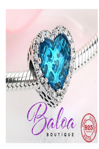 Heart Of The Ocean Charm - Baloa Boutique