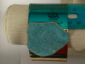 Modesta Turquoise Stone Cuff Bracelets