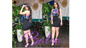 Baloa Neck Dress