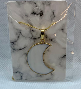Modesta MOON Natural Seashell Necklace